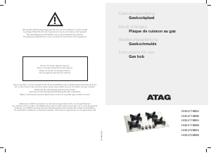 Manual ATAG HG6411MBB Hob