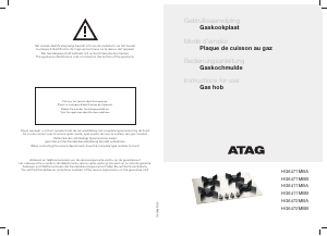 Handleiding ATAG HG6471MBB Kookplaat