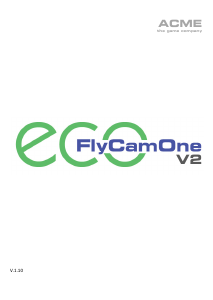 Manual de uso CamOne FlyCamOne eco v2 Action cam