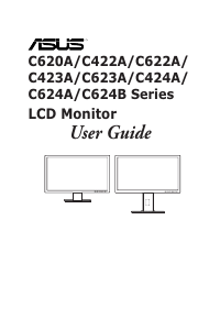 Handleiding Asus C423AQE LCD monitor