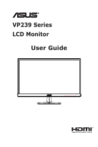Handleiding Asus VP239H LCD monitor