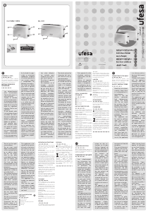 Manual Ufesa TT7360 Activa Toaster