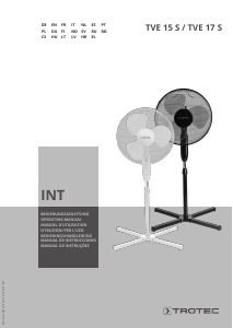 Manuale Trotec TVE 15 S Ventilatore