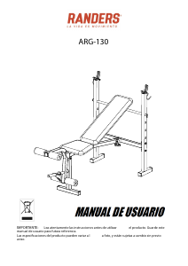 Manual de uso Randers ARG 130 Máquina de ejercicios