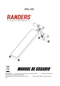 Manual de uso Randers ARG 200 Máquina de ejercicios