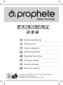 Bedienungsanleitung Prophete Tx-07 Fahrradhelm