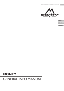 Manual de uso Monty KY12 Bicicleta