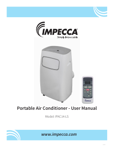 Handleiding Impecca IPAC14-LS Airconditioner