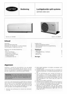 Handleiding Carrier 42HWA 006-024 Airconditioner