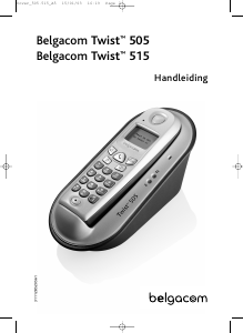 Handleiding Belgacom Twist 505 Draadloze telefoon