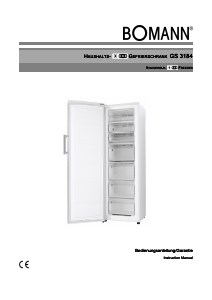 Manual Bomann GS 3184 Freezer
