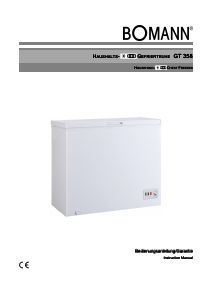 Manual Bomann GT 358 Freezer