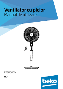 Manual BEKO EFS8000W Ventilator