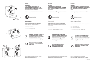 Manual de uso Braun BNC002 Reloj