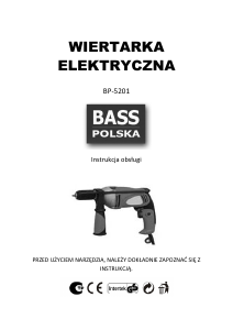 Instrukcja Bass Polska BP-5201 Młotowiertarka