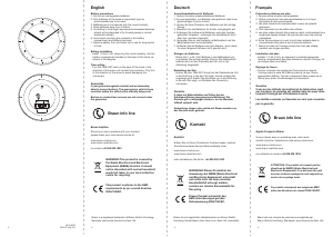 Bedienungsanleitung Braun BNC006 Uhr