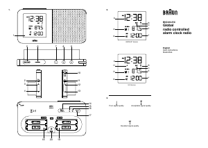 Mode d’emploi Braun BNC010-RC Horloge