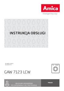 Instrukcja Amica GAW 7123 LCW Pralka