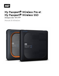 Mode d’emploi Western Digital WDBAMJ0010BGY-EESN My Passport Wireless SSD