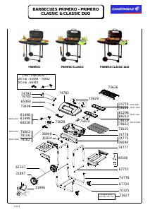 Manual Campingaz Primero Barbecue