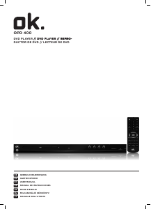 Manual OK OPD 400 DVD Player