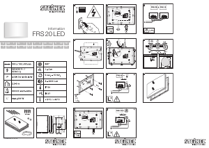 Manual Steinel FRS 20 LED Lampă