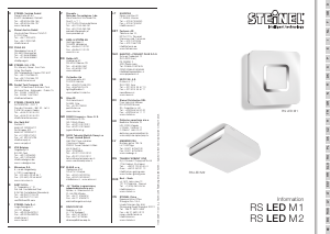 Manual de uso Steinel RS LED M1 Lámpara