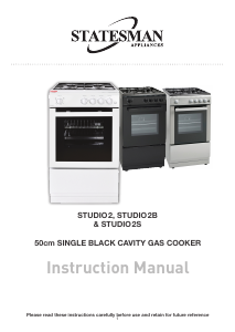 Handleiding Statesman STUDIO2S Fornuis