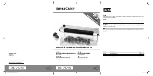 Manual SilverCrest IAN 71770 Vacuum Sealer