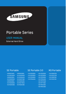 Manual Samsung HX-M500TAE M3 Hard Disk Drive