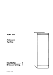 Käyttöohje Rosenlew RJKL800 Jääkaappi