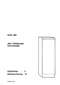 Käyttöohje Rosenlew RJKL980 Jääkaappi