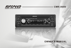 Manual Ripspeed CMR-i4000 Car Radio