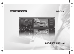 Manual Ripspeed DVD-733B Car Radio