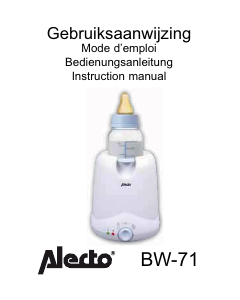 Manual Alecto BW-71 Bottle Warmer