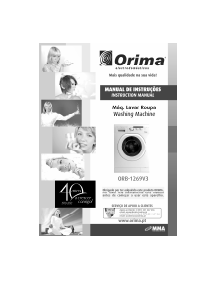 Handleiding Orima ORB-1269V3 Wasmachine