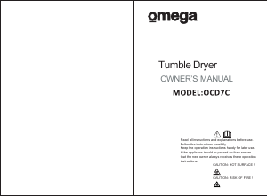 Manual Omega OCD7C Dryer