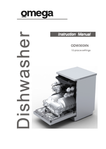 Manual Omega ODW300XN Dishwasher