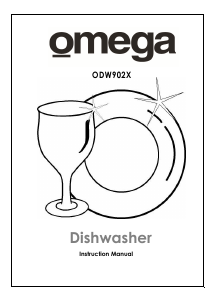 Handleiding Omega ODW902X Vaatwasser