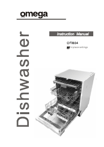 Manual Omega OFI604 Dishwasher