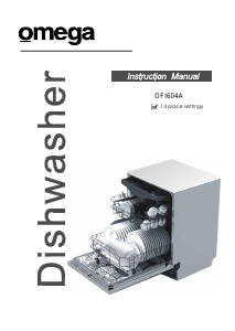 Manual Omega OFI604A Dishwasher