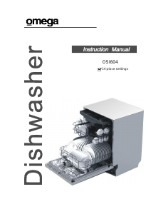 Manual Omega OSI604 Dishwasher