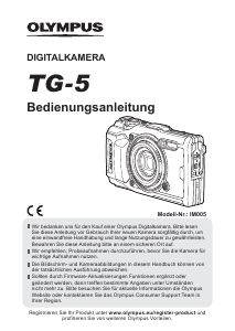 Bedienungsanleitung Olympus TG-5 Digitalkamera
