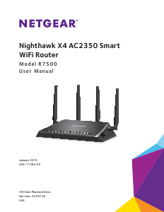Manual Netgear R7500 Router