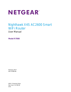 Manual Netgear R7800 Router