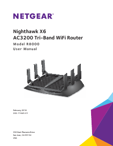 Manual Netgear R8000 Router