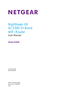 Manual Netgear R8500 Router