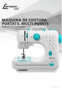 Manual Lenoxx PSM-101 Máquina de costura