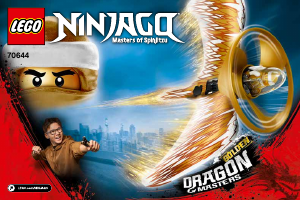 Manual Lego set 70644 Ninjago Mestre dragão dourado