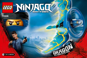 Manual Lego set 70646 Ninjago Jay - Dragonjitzu